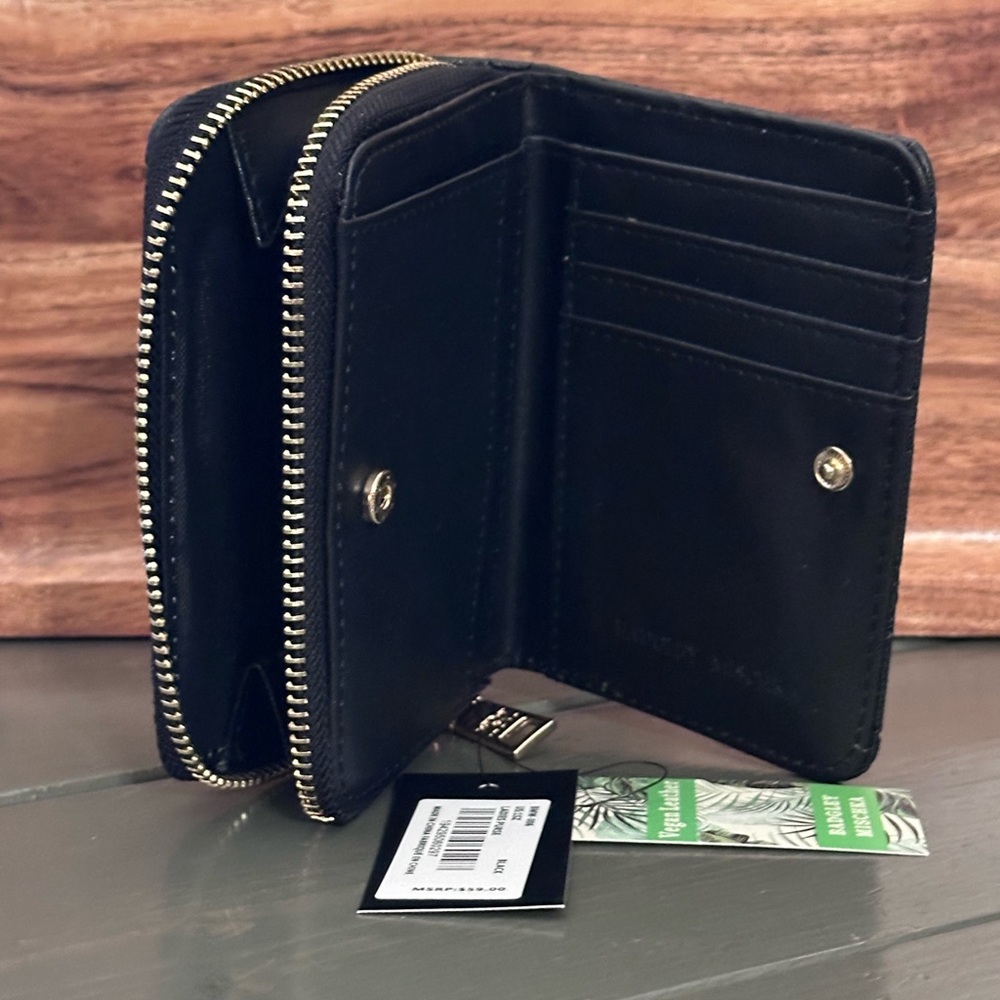 Badgley Mischka Zip-Around Wallet - Picture 3 of 6